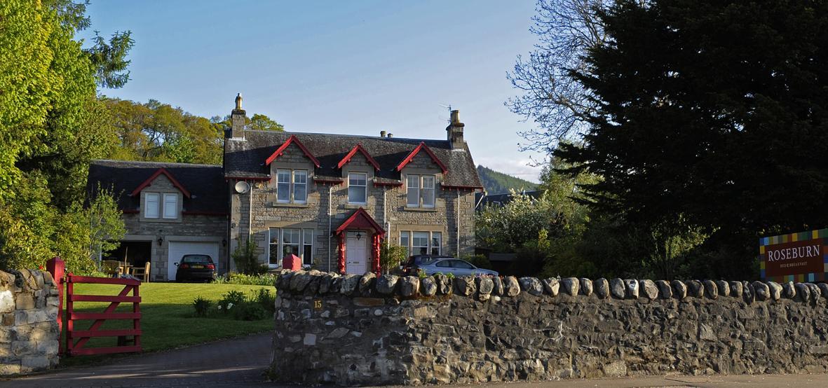 Roseburn B&B Pitlochry Esterno foto